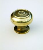 Brass Cupboard Door Knob - Small Bloxwich